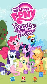 My Little Pony Puzzle Party title screen.jpg