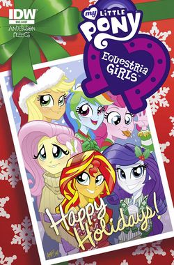 Equestria Girls Holiday Special cover A.jpg