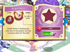 Bright Unicorn album page MLP mobile game.jpg
