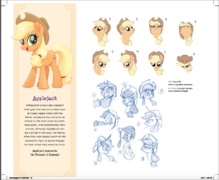 The Art of MLP The Movie page 16 - Applejack concept art.png