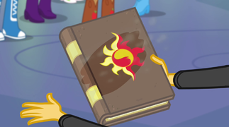Sunset dusts off a magical book EG2.png
