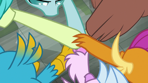Young Six stack hands on top of each other S8E2.png