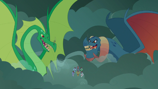 Torch and green dragon menace the Legion S7E16.png