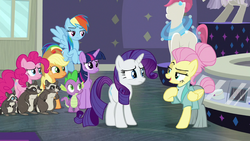 Fluttershy "I've taken care of your rodent situation" S8E4.png