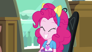 Pinkie Pie smiling with fake pony ears EG.png