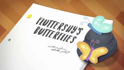 Fluttershy's Butterflies title card CYOE2.png