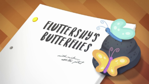 Fluttershy's Butterflies title card CYOE2.png