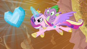 Princess Cadance takes the Crystal Heart S3E02.png