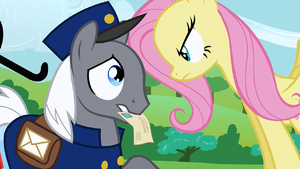 Fluttershy intimidating mail pony S2E19.png