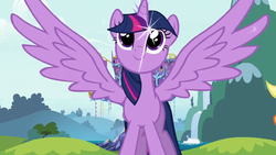 Princess Twilight outstretches her wings S5 opening.png