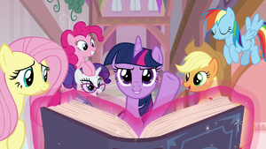 Twilight and her friends ready to teach S8E1.png