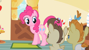 Pinkie Pie hey you two S2E13.png