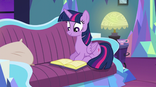 Twilight reading a book S5E12.png