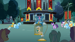 A magic duel at Town Square S3E5.png