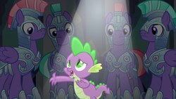 Spike singing "if day can turn to night" S6E16.png