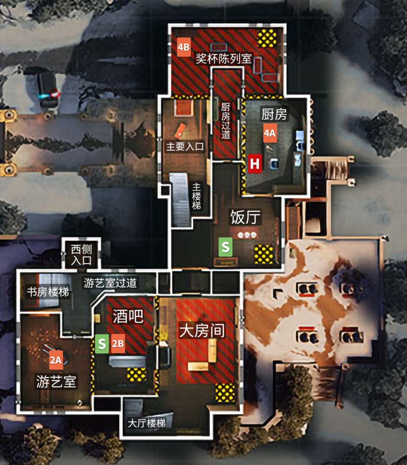木屋(旧版) - 彩虹六号:围攻百科 | 虹彩六号:围攻行动 | tom clancy