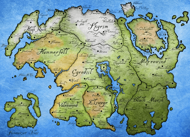 文件:Tamriel Map.png - 上古卷轴 - 灰机wiki - 北京嘉闻杰诺网络科技有限公司