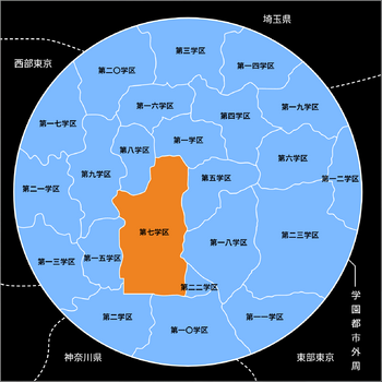 学园都市第七学区- 魔禁维基- 《某魔法的禁书目录》、《某科学的超电磁 
