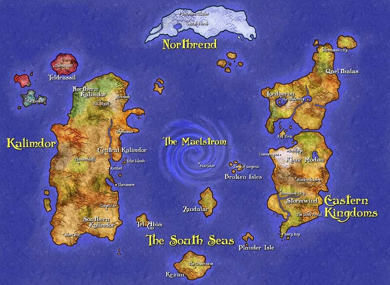 文件:Warlock World Map.jpg - 魔兽世界中文维基，自由编辑的魔兽资料库 - 灰机wiki - 北京嘉闻杰诺网络科技有限公司