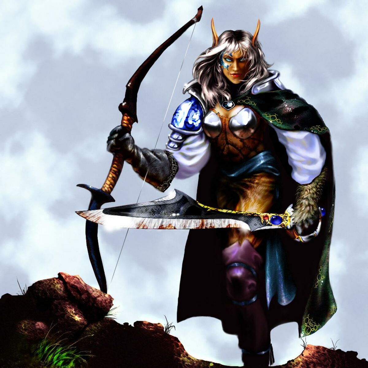 文件:Warcraft III Ranger concept art.jpg - 魔兽世界中文维基，自由编辑的魔兽资料库 - 灰机wiki ...