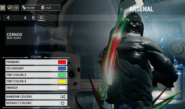 文件:Cernos Quiver Colour Customization.png - 非官方WARFRAME中文维基 | 星际战甲 | 戰甲 ...