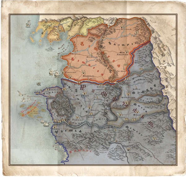 《巫师3：狂猎》的世界地图