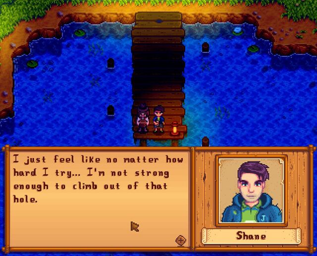 文件:Shane Two Heart Event 2.jpg - Stardew Valley 中文维基 | 星露谷物语攻略资料 - 灰机 ...